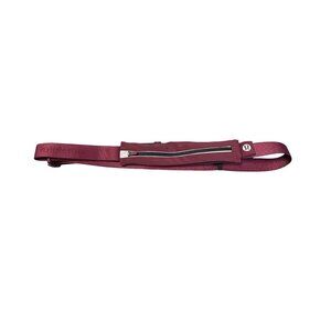 Lululemon Fast & Free Running Belt Maroon S/M Lightweight Adjustable Zippered